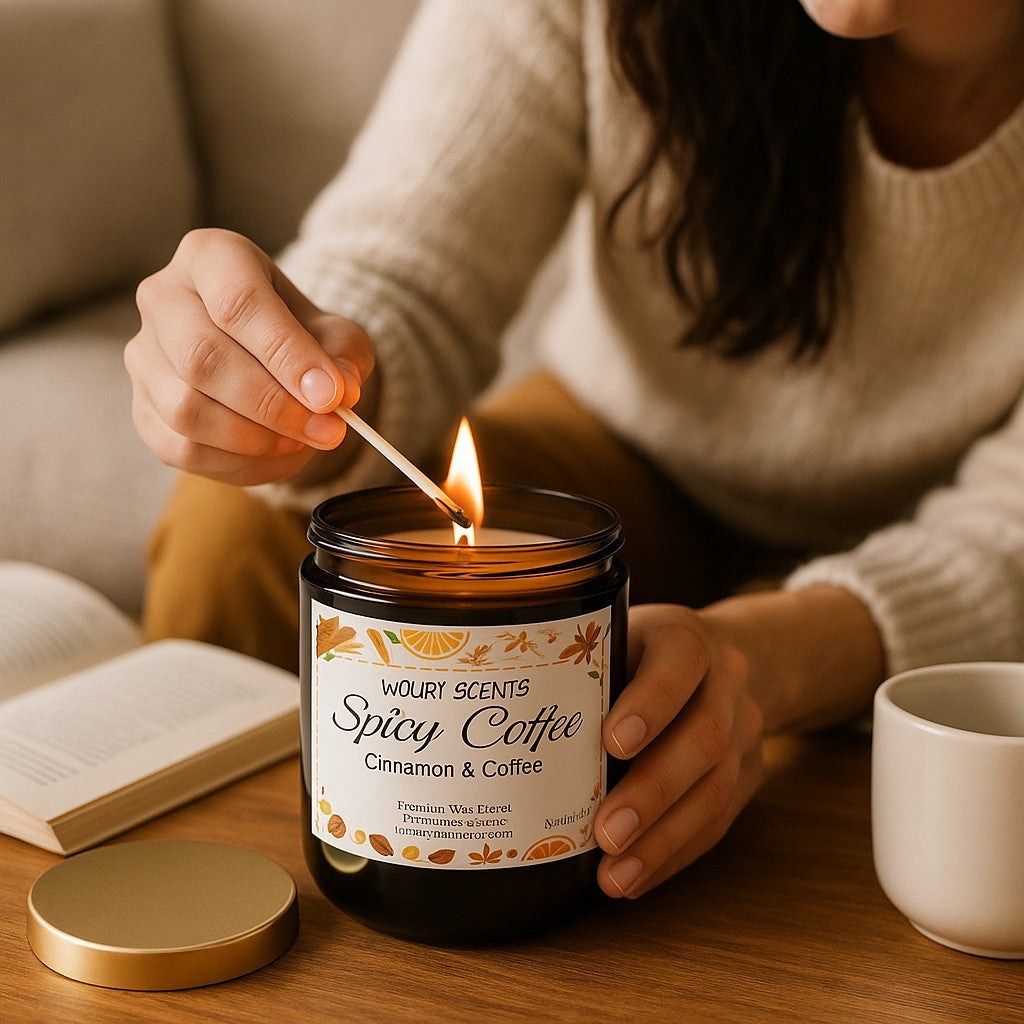 Spicy Coffee - 3 Wick Candle