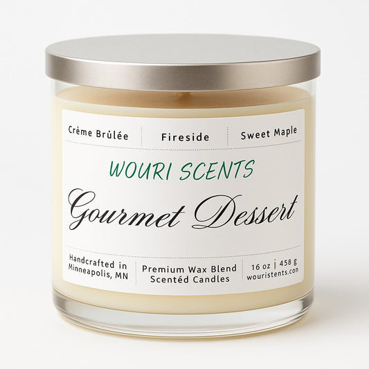 Gourmet Dessert - 3 Wick Candle