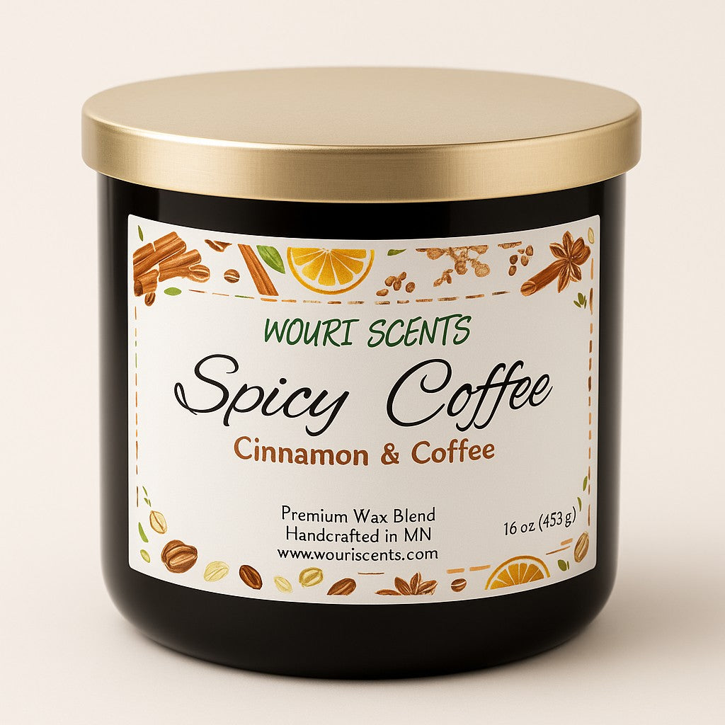 Spicy Coffee - 3 Wick Candle