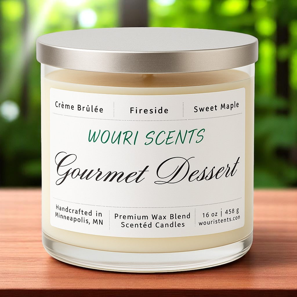 Gourmet Dessert - 3 Wick Candle